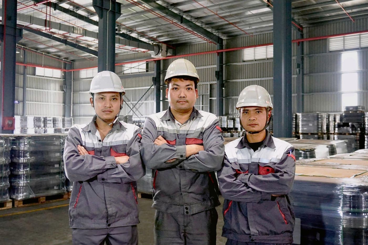 Quality team in the warehouse, Hung Yen