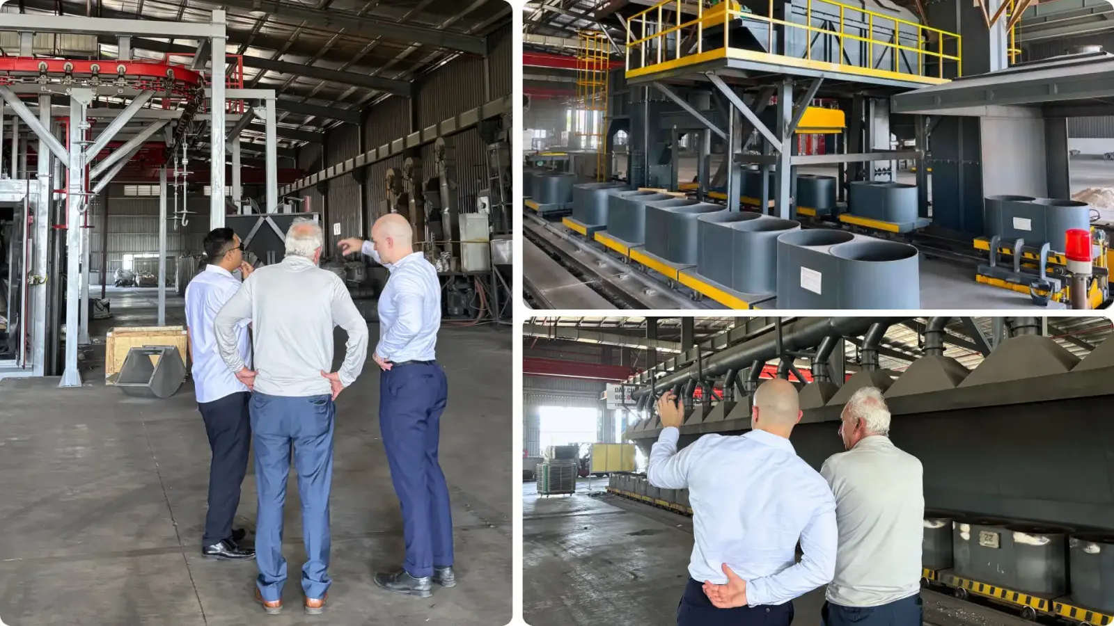 US Customer VIsiting TBP Auto Brake Drum Factory in Vietnam