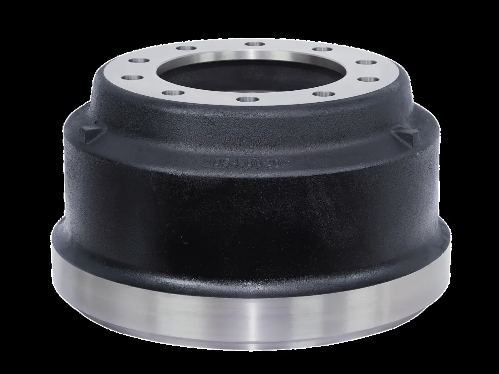 Heavy-duty cast iron brake drum
