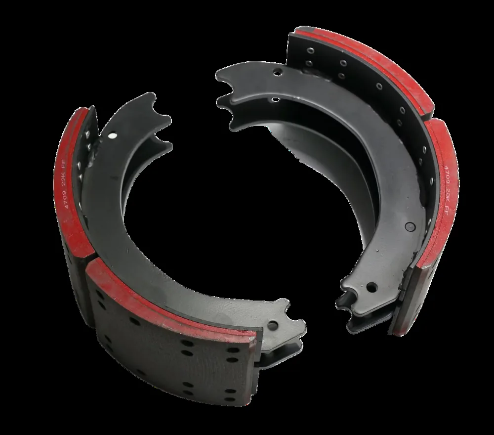 Brake shoes with friction lining