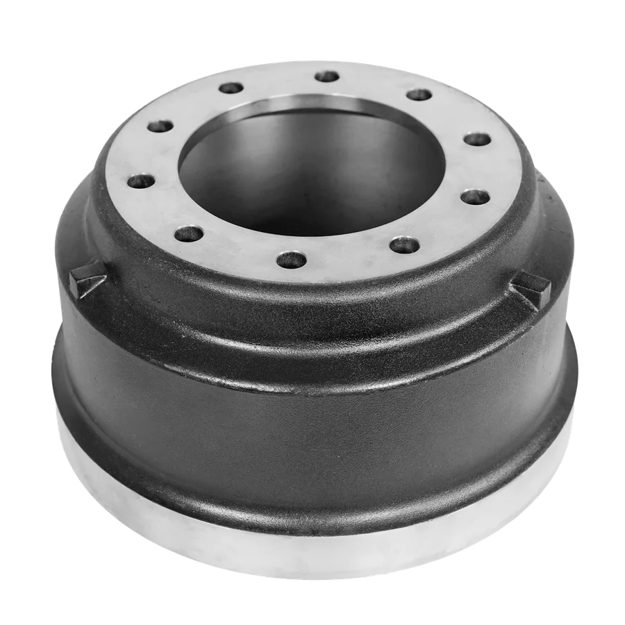 Heavy-duty cast iron brake drum